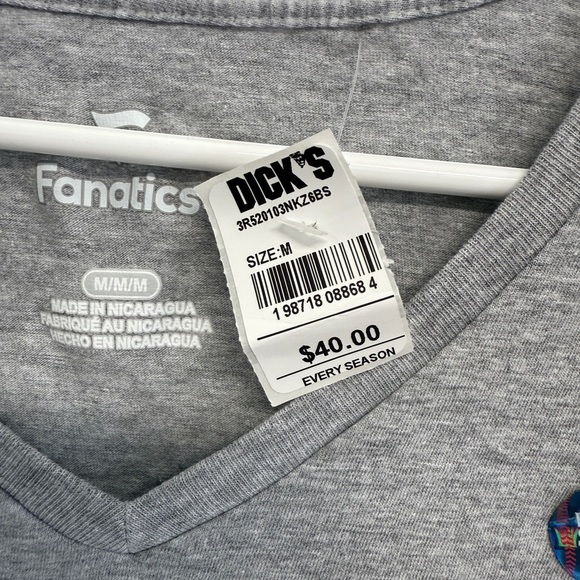 Women’s Fanatics MLB 2024 World Series New York Yankees T Shirt Sz Medium Grey - Picture 4 of 4